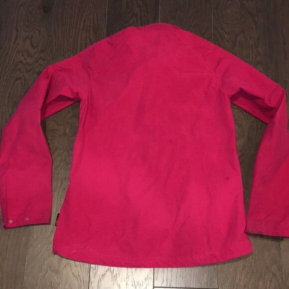 Pink Jack Wolfskin Womens Function 65 Organic Zip Hood Collar Hiking Jacket #899 - Picture 10 of 13